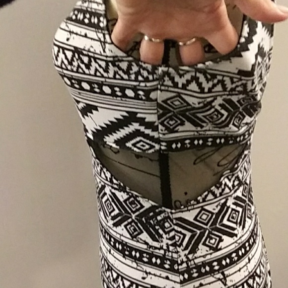 Aztec Mesh Dress - Picture 5 of 8